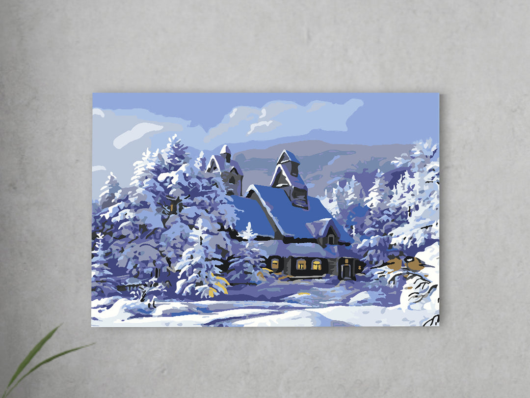 Winter Wonderland - Paint-by-Numbers Kit