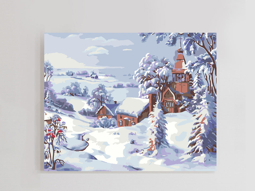 Christmas Wish - Paint-by-Numbers Kit