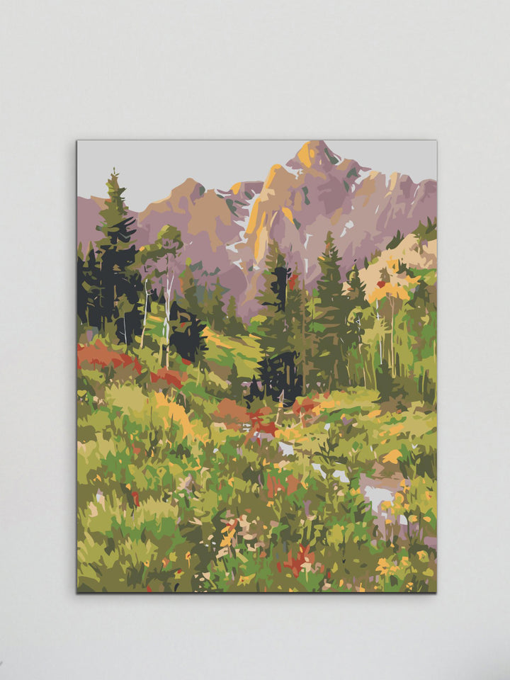 Peaceful Scenery - Paint-by-Numbers Kit